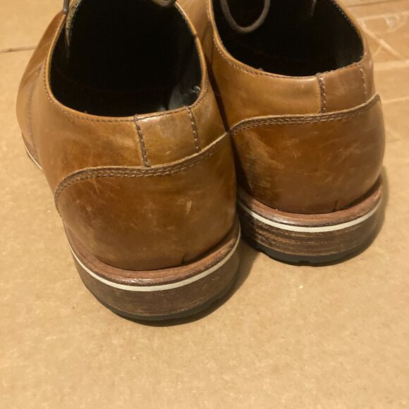 Helm Oxford Mens 10.5 EE Genuine Leather Lace Up Shoes main image 4